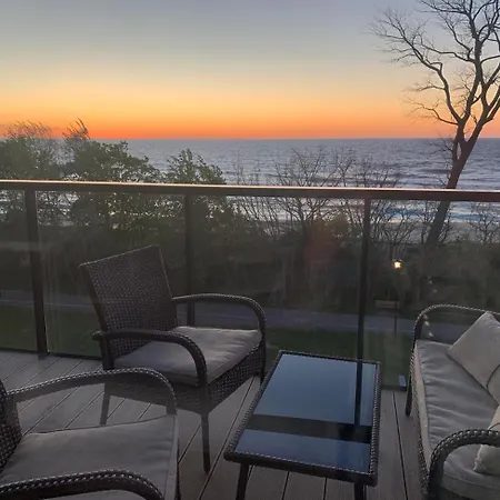 Seaside Park Prywatne Z Widokiem Na Morze Appartement