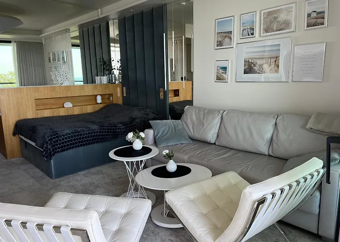 Seaside Park Prywatne Z Widokiem Na Morze Appartement