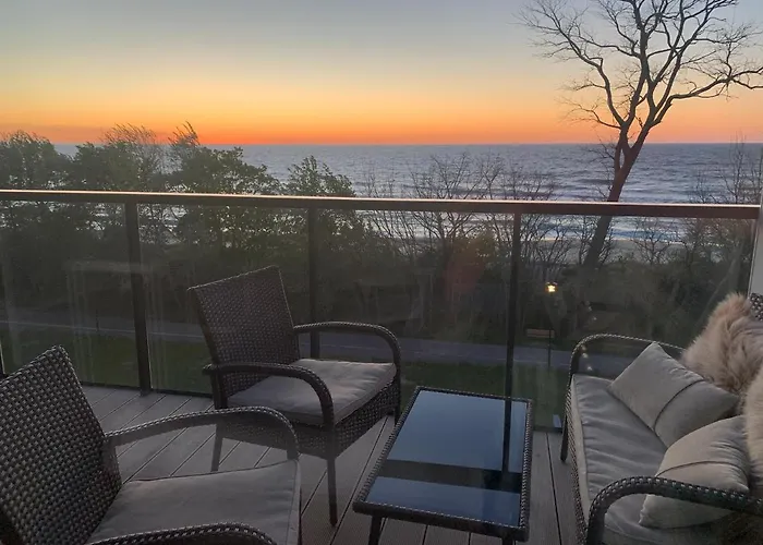 Seaside Park Prywatne Z Widokiem Na Morze Appartamento Kołobrzeg